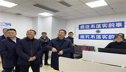 市委常委、组织部部长张鹏飞一行慰问遂宁遂星公司筹备组员工